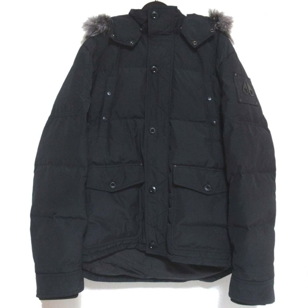 美品 MOOSE KNUCKLES ムースナックルズ ブルーフォックスファー 