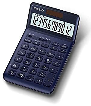 (未使用･未開封品)　カシオ CASIO 電卓 12桁 ネイビー ジャストタイプ JF-S200-NY-N wyeba8q 未使用・未開封品) カシオ CASIO 電卓 12桁 ネイビー ジャストタイプ