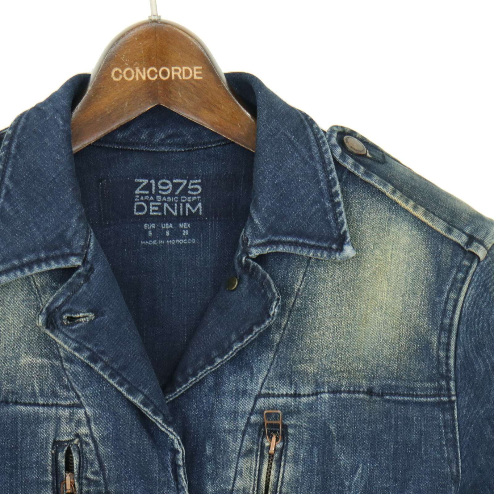 ZARA　ザラ　レザーシャツジャケット　水牛革　ヴィンテージ加工　XL ZARA ザラ レザーシャツジャケット 水牛革 ヴィンテージ加工 XL