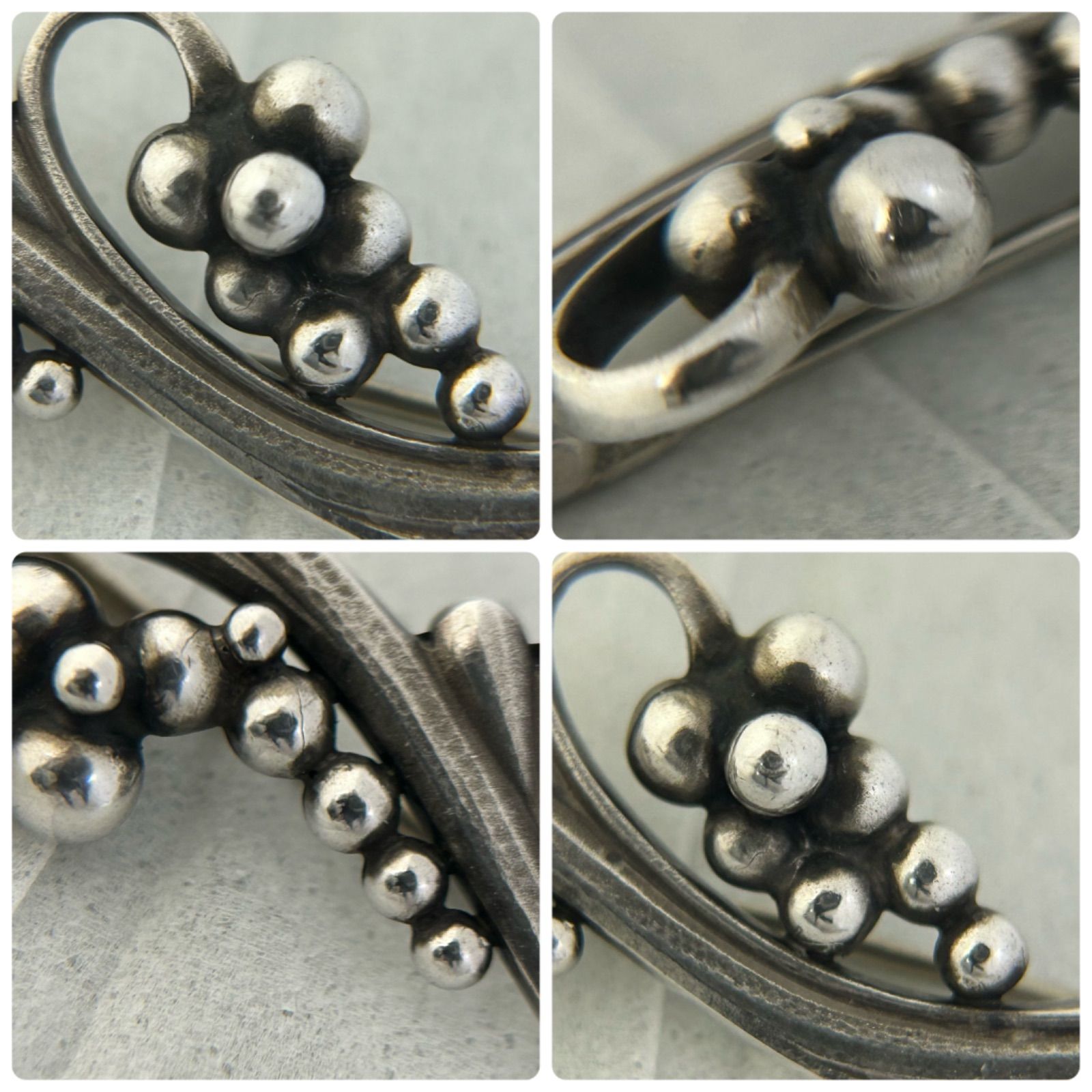 ★希少★ 美品 ジョージジェンセン 100C ブローチ フラワー ヴィンテージ 楽天市場】ジョージジェンセン ブローチ 中古（ジュエリー