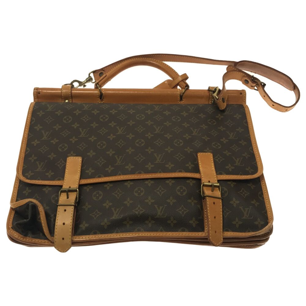 LOUIS VUITTON (ルイヴィトン) モノグラム サック クレベール ショルダーバッグ ブラウン M58122