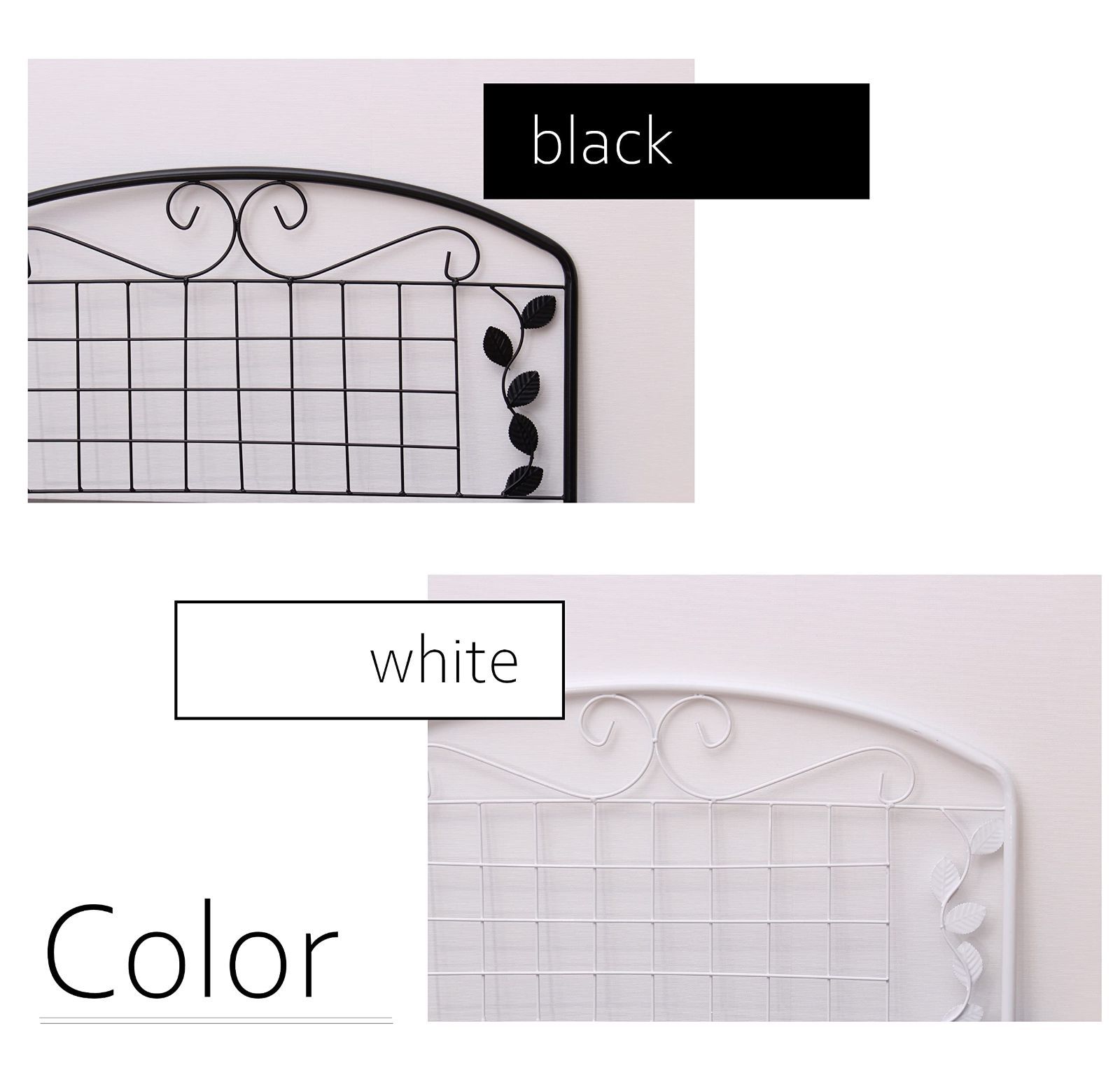 ブラック 鉄製フェンス