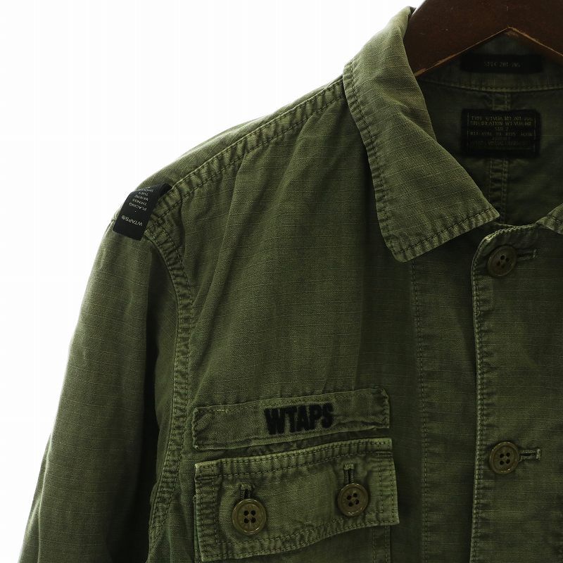 WTAPS ダブルタップス 13AW JUNGLE L/S ジャングル カモ