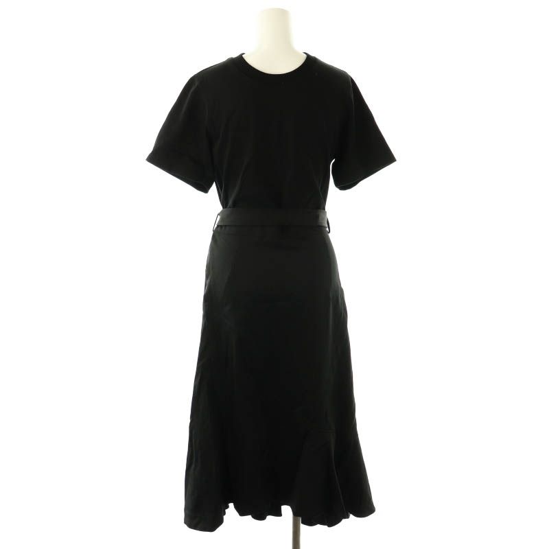 3.1 Phillip Lim 黒 半袖 ワンピース サイズ0 3.1 Phillip Lim 黒 半袖 ワンピース サイズ0