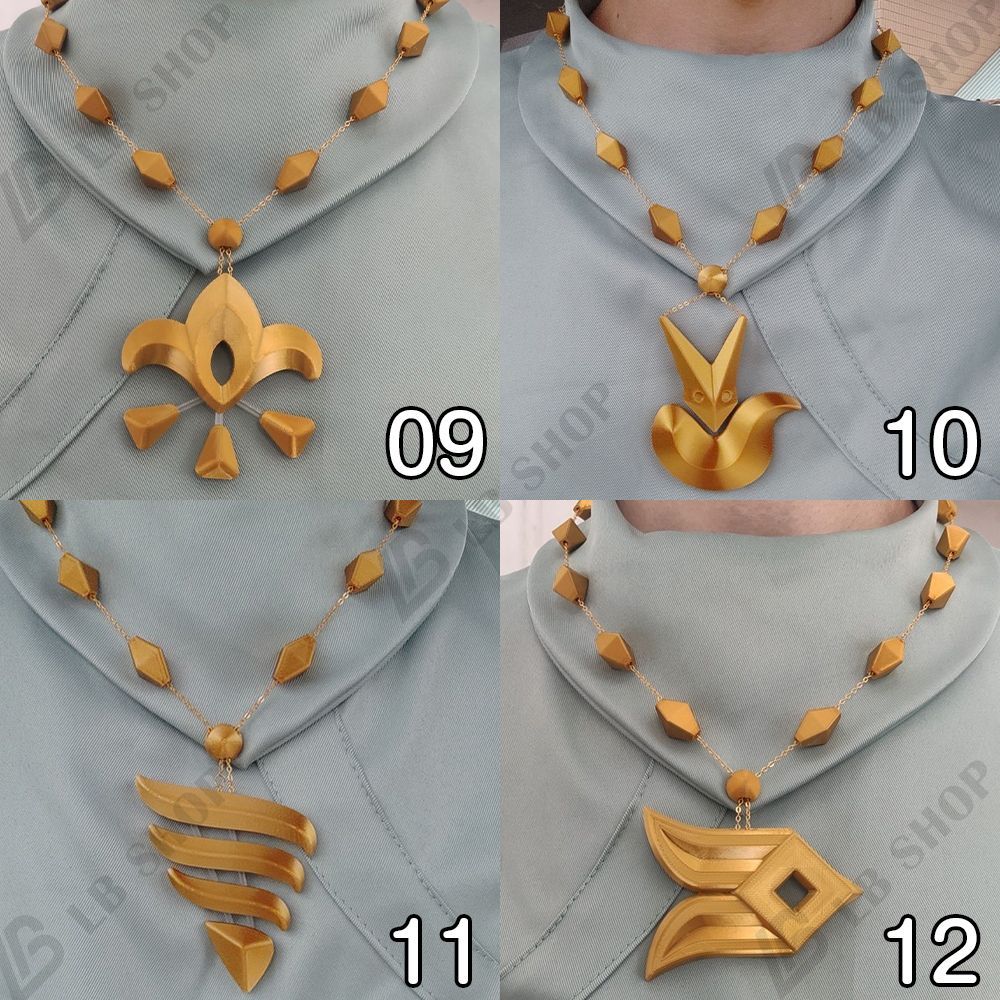 Sky星を紡ぐ子どもたち cosplay シーズンネックレス 3D粗いチェーン版