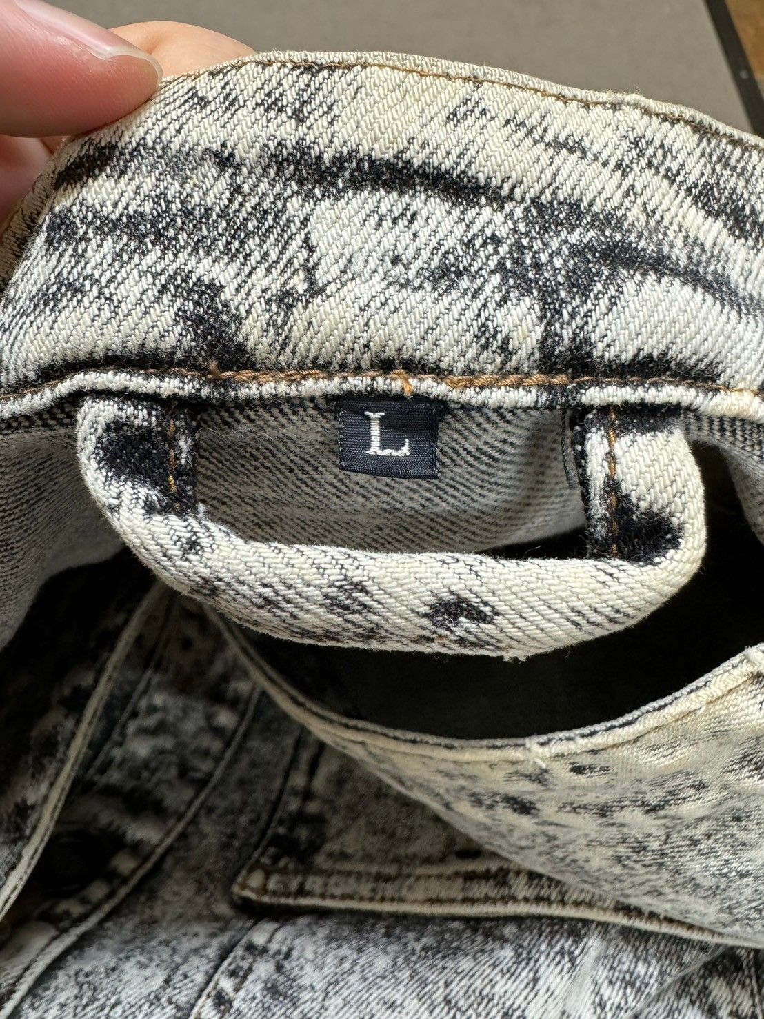 SHANTii ケミカルウォッシュジャケット SHANTii シャンティ