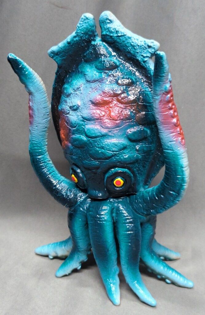 ブルマァク ブルマァクの怪獣シリーズ ゴジラ ゲゾラ ブルーグレー