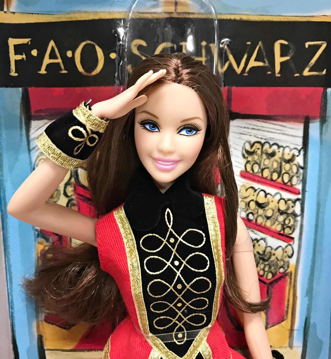 Barbie バービーFAOのしみ バービーファッションモデルコレクションFAOシュワルツ限定