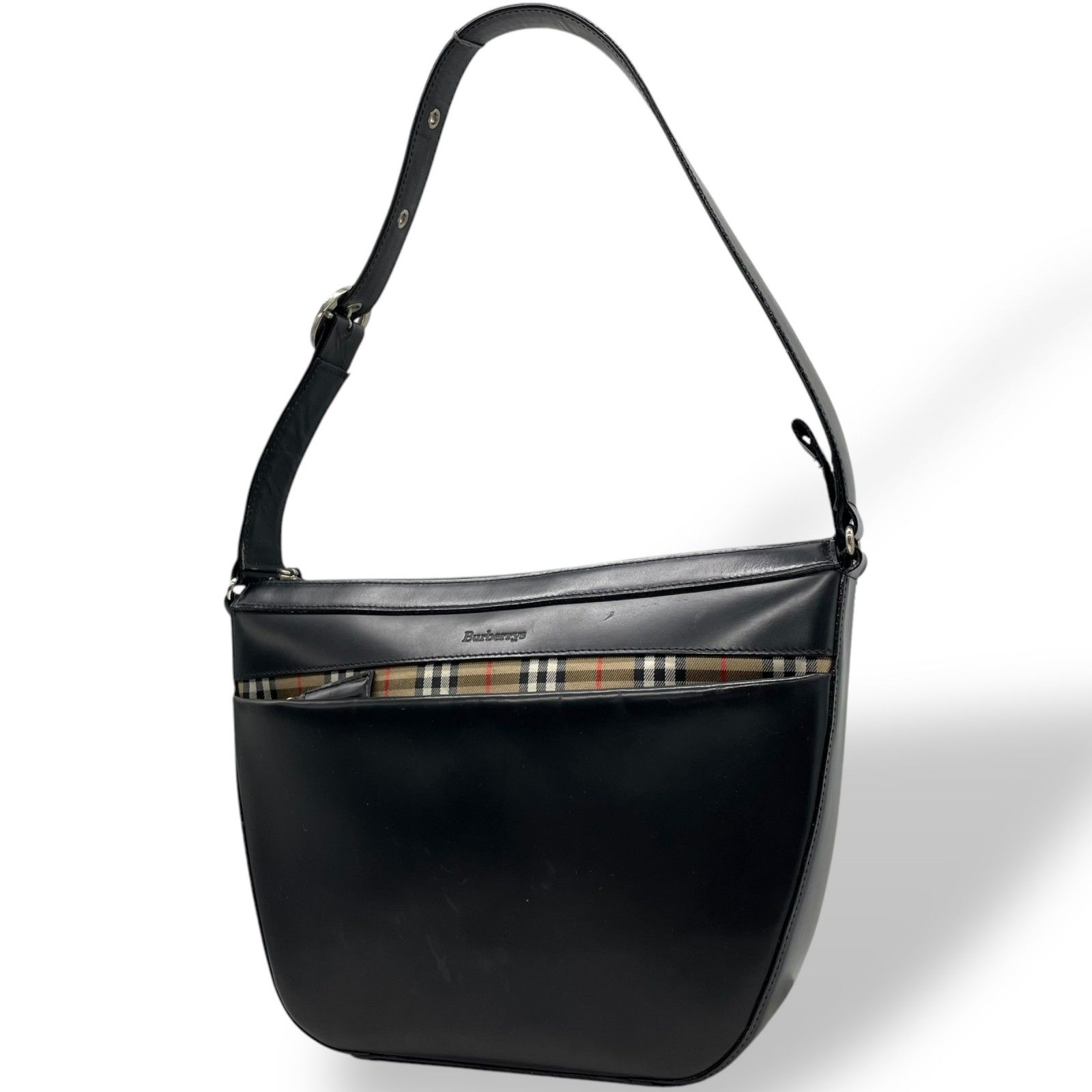 BURBERRY　バーバリー　ハンドバッグ　ワンショルダー　肩掛け　レザー バーバリー BURBERRY バッグ ショルダーバッグ 肩掛けバッグ