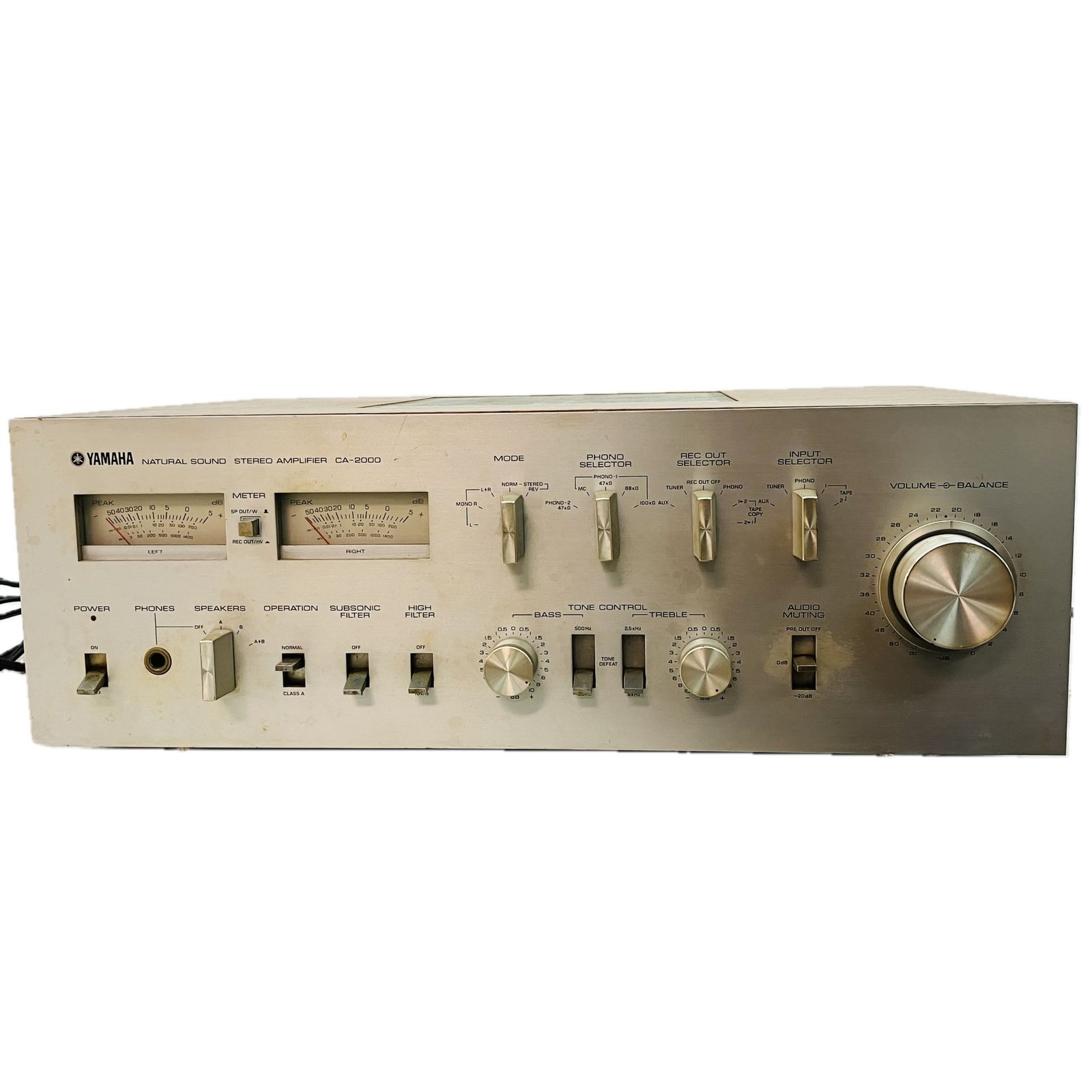 YAMAHA CA-2000 プリメインアンプ オーディオ機器 音響機材 ヤマハ ジャンク C10424198