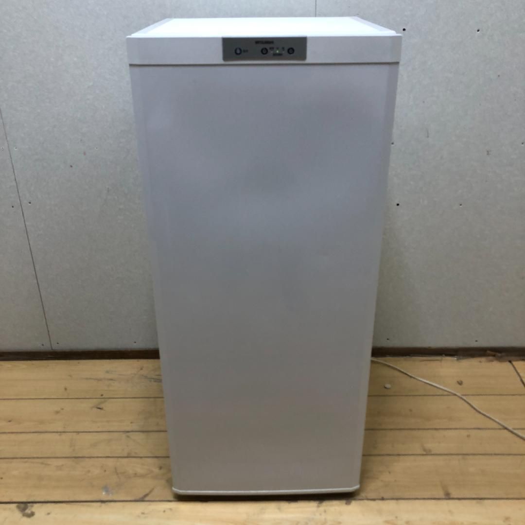 MITSUBISHI 三菱 ノンフロン冷凍庫 121L MF-U12N-W形 2008年 冷凍ストッカー フリーザー ホワイト 75015-2-025