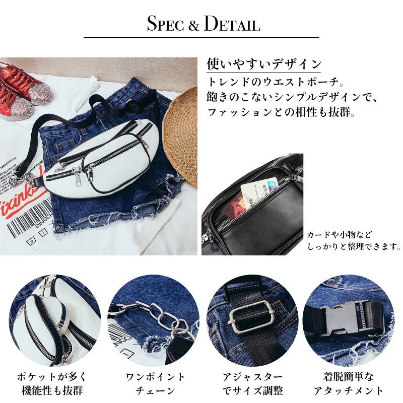 THE BONEZ ボディバッグ ウエストポーチ ショルダーバッグ THE BONEZ