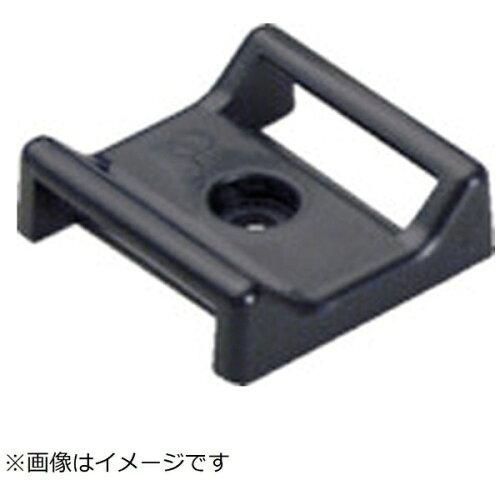 2営業日で発送 パンドウイットコーポレーション パンドウイット タックタイ用タイマウント M3ネジ止め 黒 100個入