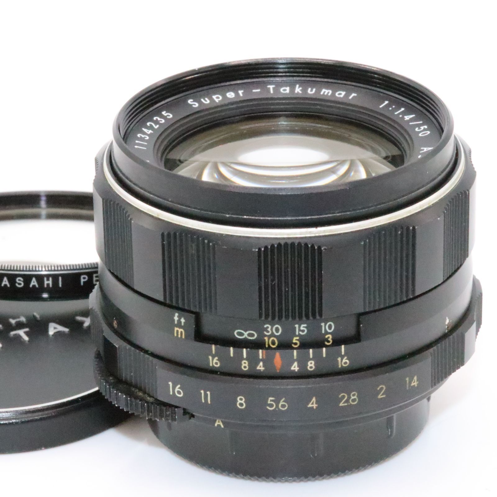 良品 前期 8枚玉 ASAHI PENTAX Super Takumar 50mm f1.4 標準 単焦点 プライム マニュアル オールドレンズ -  メルカリ