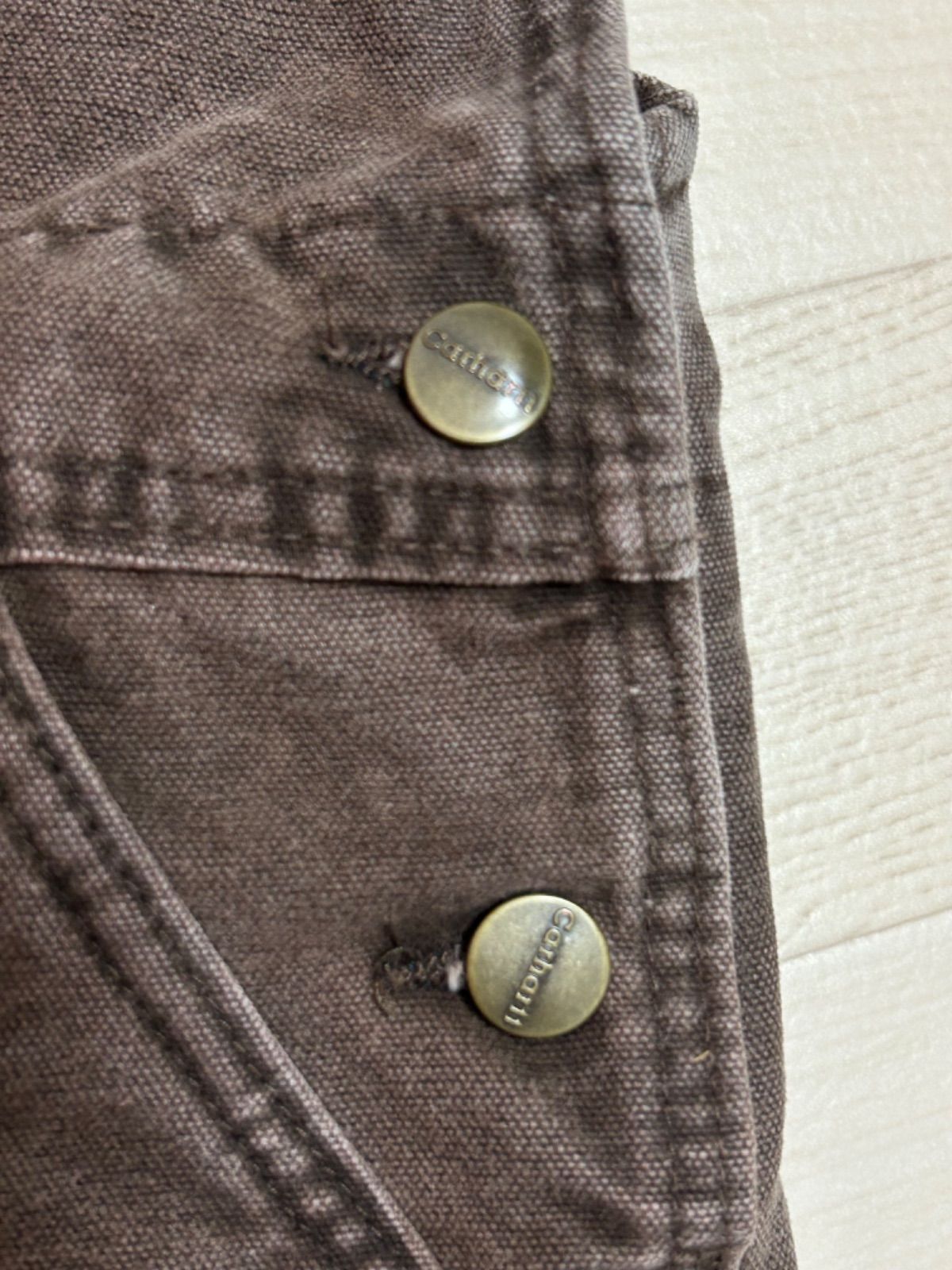 希少】carhartt オーバーオール ダブルニー 中綿キルティング