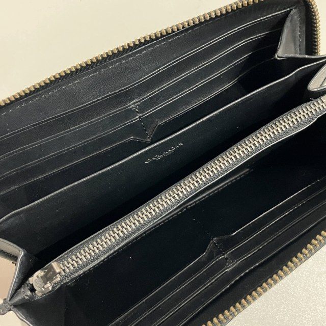 最新 コーチ F58113 クロスグレインレザー アコーディオン シグネチャー エンボス加工 長財布 黒 正規店ギフトレシート付 COACH(コーチ) ⁄ 長財布⁄PVC⁄BLK⁄メンズ⁄F58113⁄クロスグレインレザー