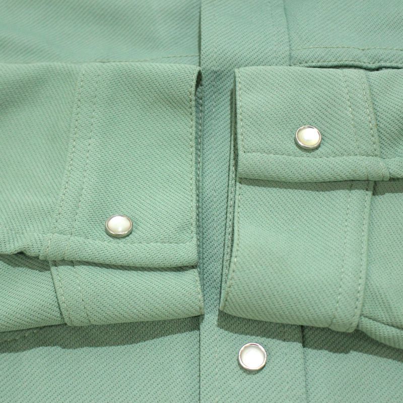 70s USA製 vintage Lee ウエスタン 開襟 シャツ ジャケット