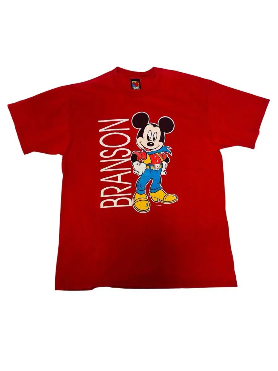 USA製 90s Velva ベルバシーン Sheen 古着 - SHEEN VELVA Disney