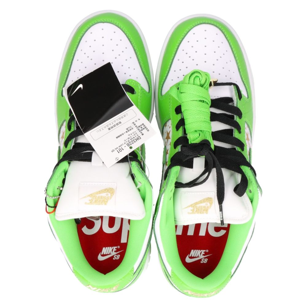 NIKE SB (ナイキエスビー) ×SUPREME SB DUNK LOW OG DH3228-101 シュプリーム ダンク ローカットスニーカー  グリーン US8.5/26.5cm