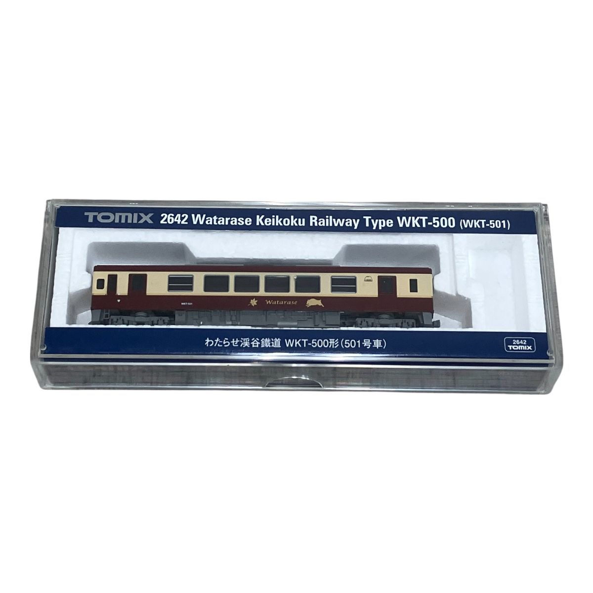 TOMIX 2642 わたらせ渓谷鐵道 WKT-500形 鉄道模型 中古 良好