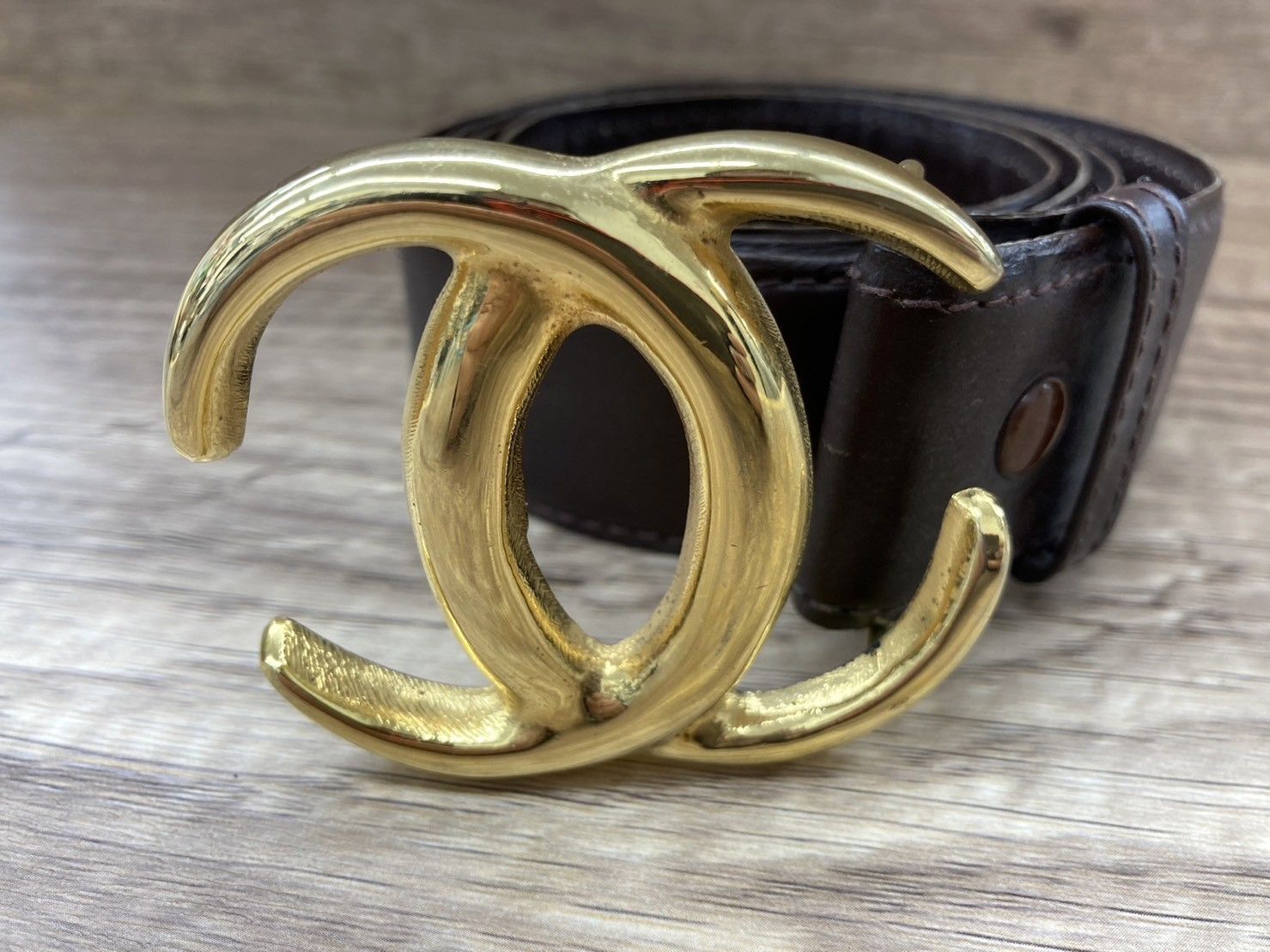 CHANEL シャネル ココマーク ゴールド金具 ベルト ヴィンテージ
