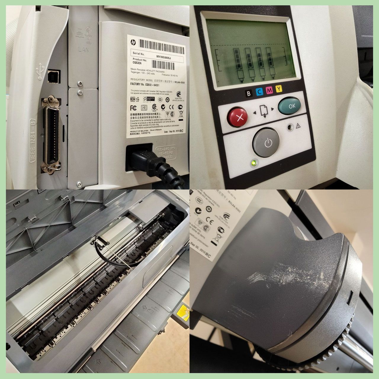 N-3691] 引取限定 ジャンク品 HP Designjet111 CQ532A - メルカリ