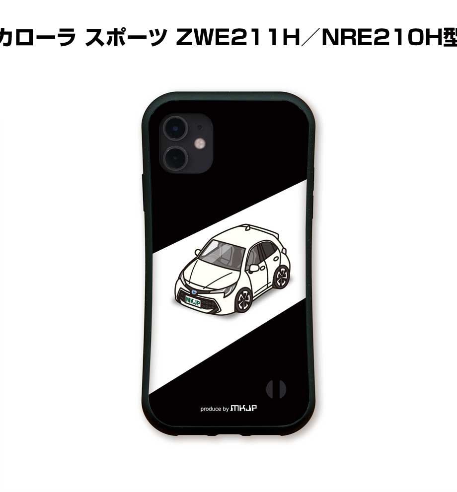 グリップケース スマホケース iPhone16 トヨタ カローラ スポーツ ZWE211H／NRE210H型