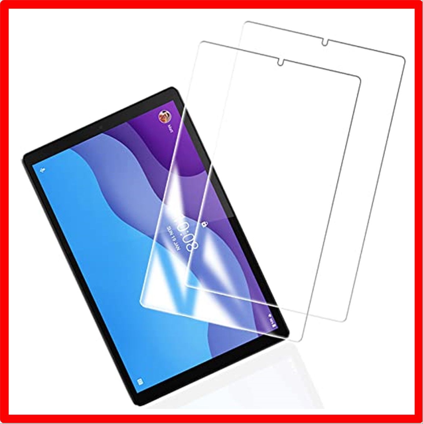 送料無料】2枚 Lenovo Tab B10 HD/ TB X306F 【2枚入】 対応 2022年