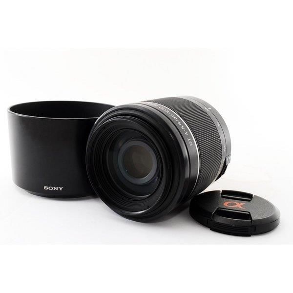 ソニー SONY DT 55-200mm SAM F4-5.6 SAL55200-2 ブラック 美品