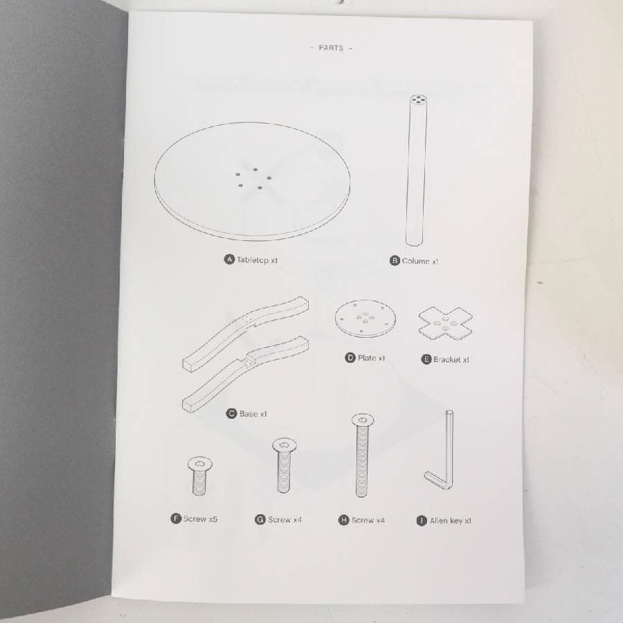 パスティス コーヒーテーブル