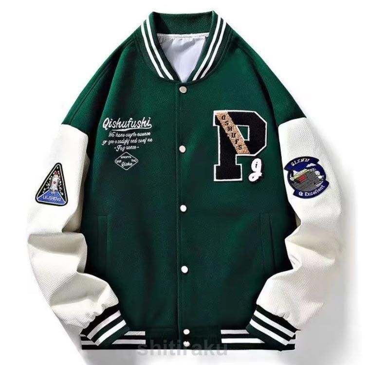 Mark Gonzales スタジャン XL グレー/ブラック