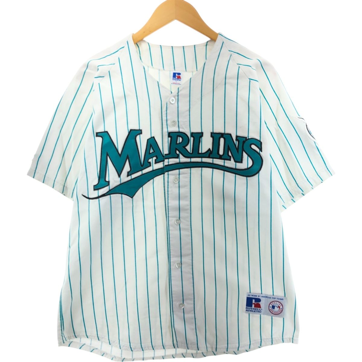 希少　MLB マーリンズ ホセ フェルナンデス ユニフォーム Majestic 希少 MLB マーリンズ ホセ フェルナンデス ユニフォーム Majestic 90's