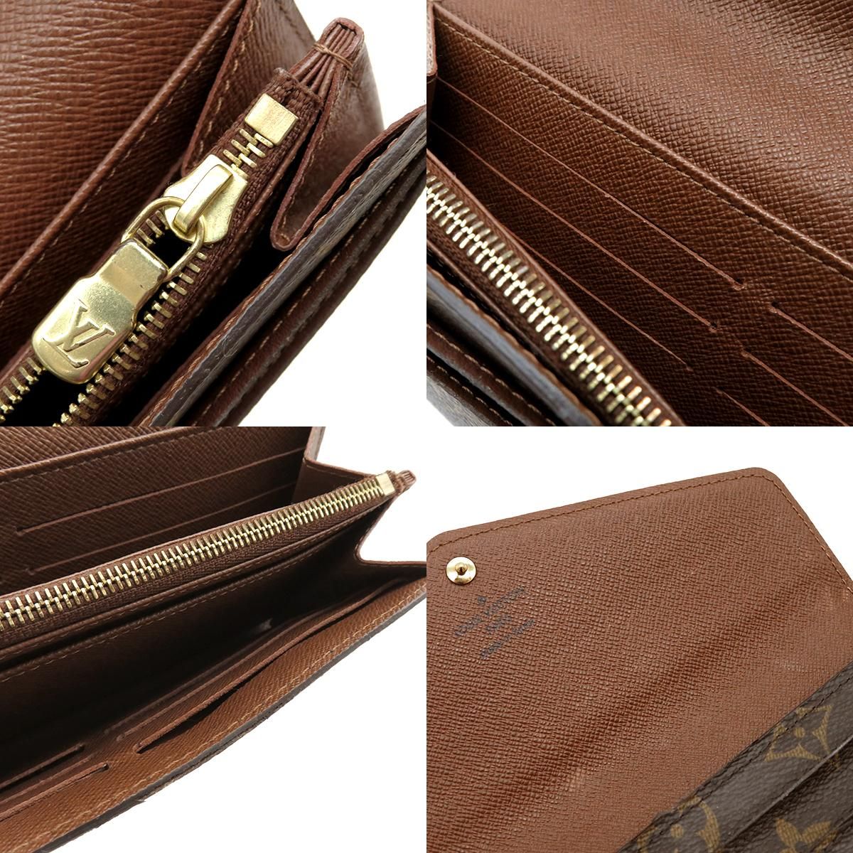 ルイヴィトン LOUIS VUITTON 長財布 ポルトフォイユ サラ モノグラム 