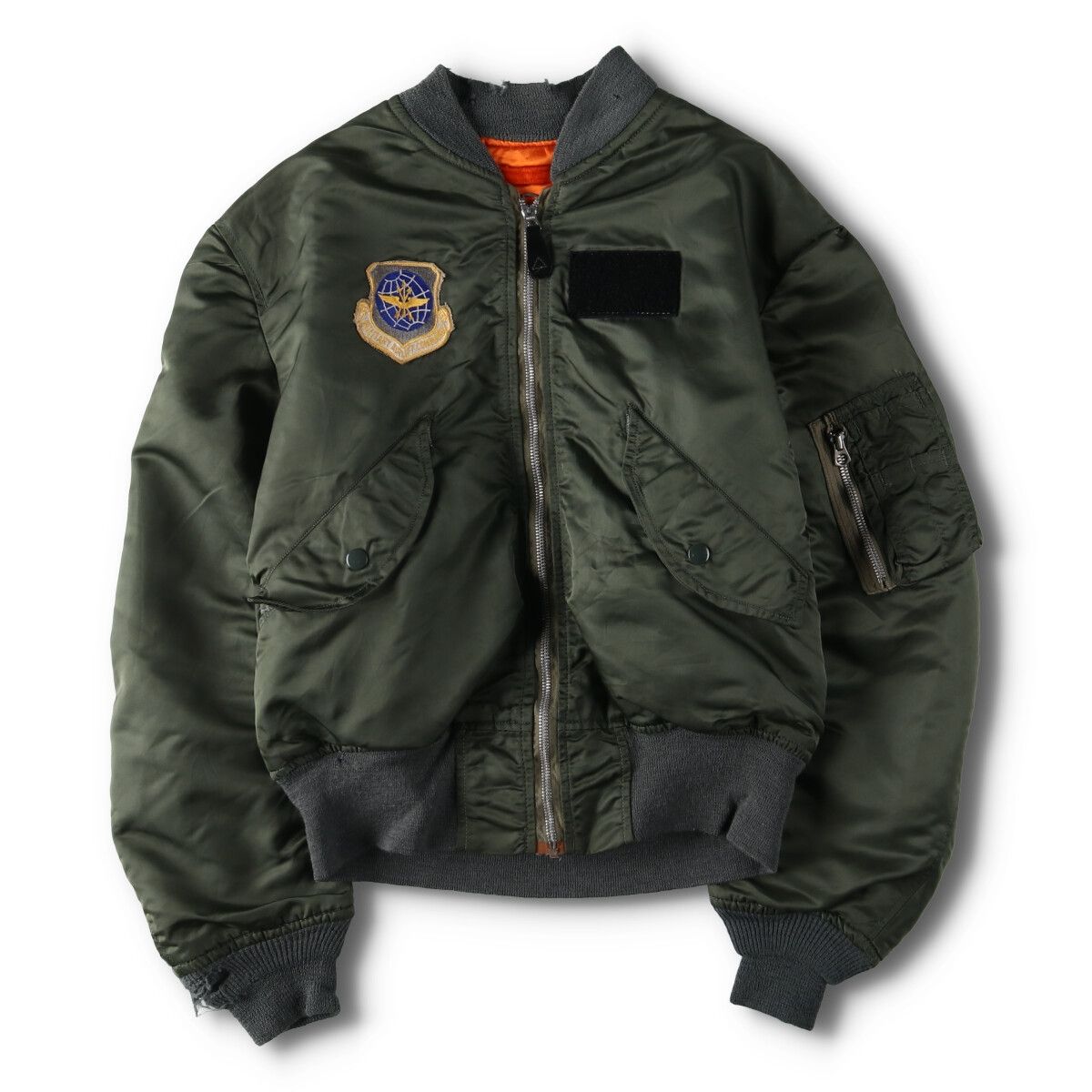 古着 70年代 米軍実品 L-2B ミリタリー フライトジャケット USA製