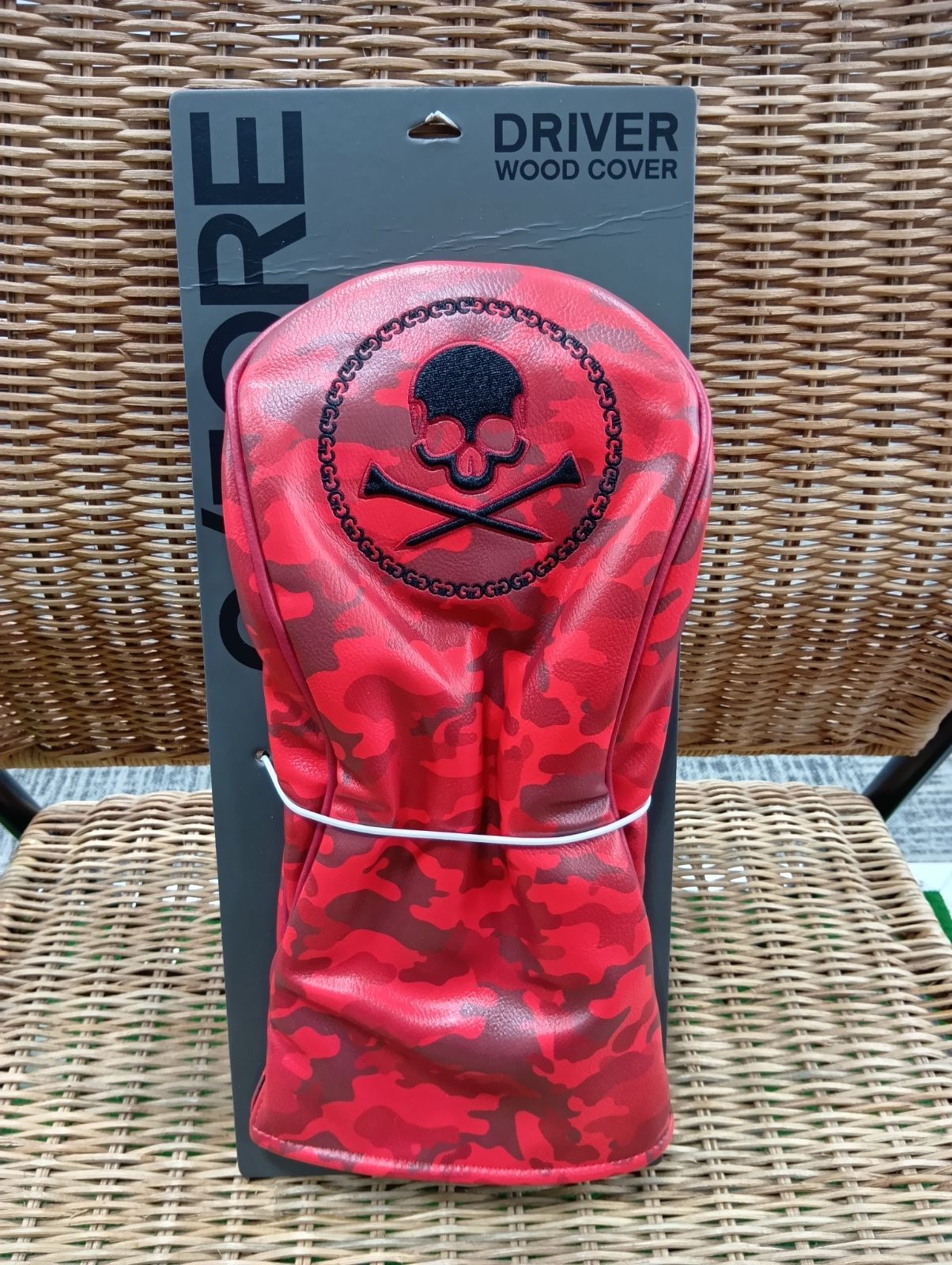 ♥品 G|FORE 2025 ヘッドカバー ドライバー用 Skull＆Ts Camo DRIVER HEADCOVER G4AS23A62 ジーフォア USA直輸入品 浦安店