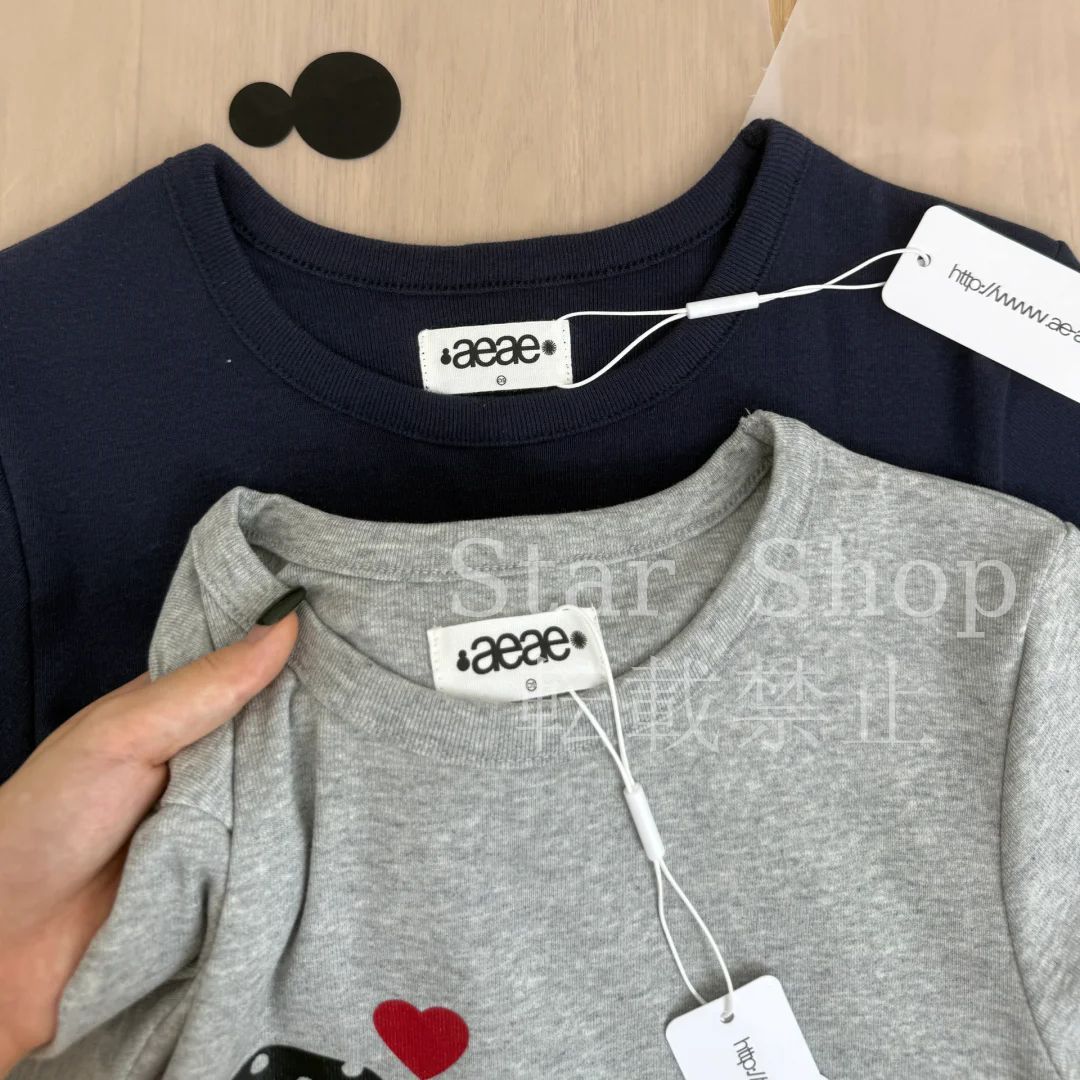 楽天市場】【韓国】aeae DOT SMALL LETTER TEE エイイエイイ T