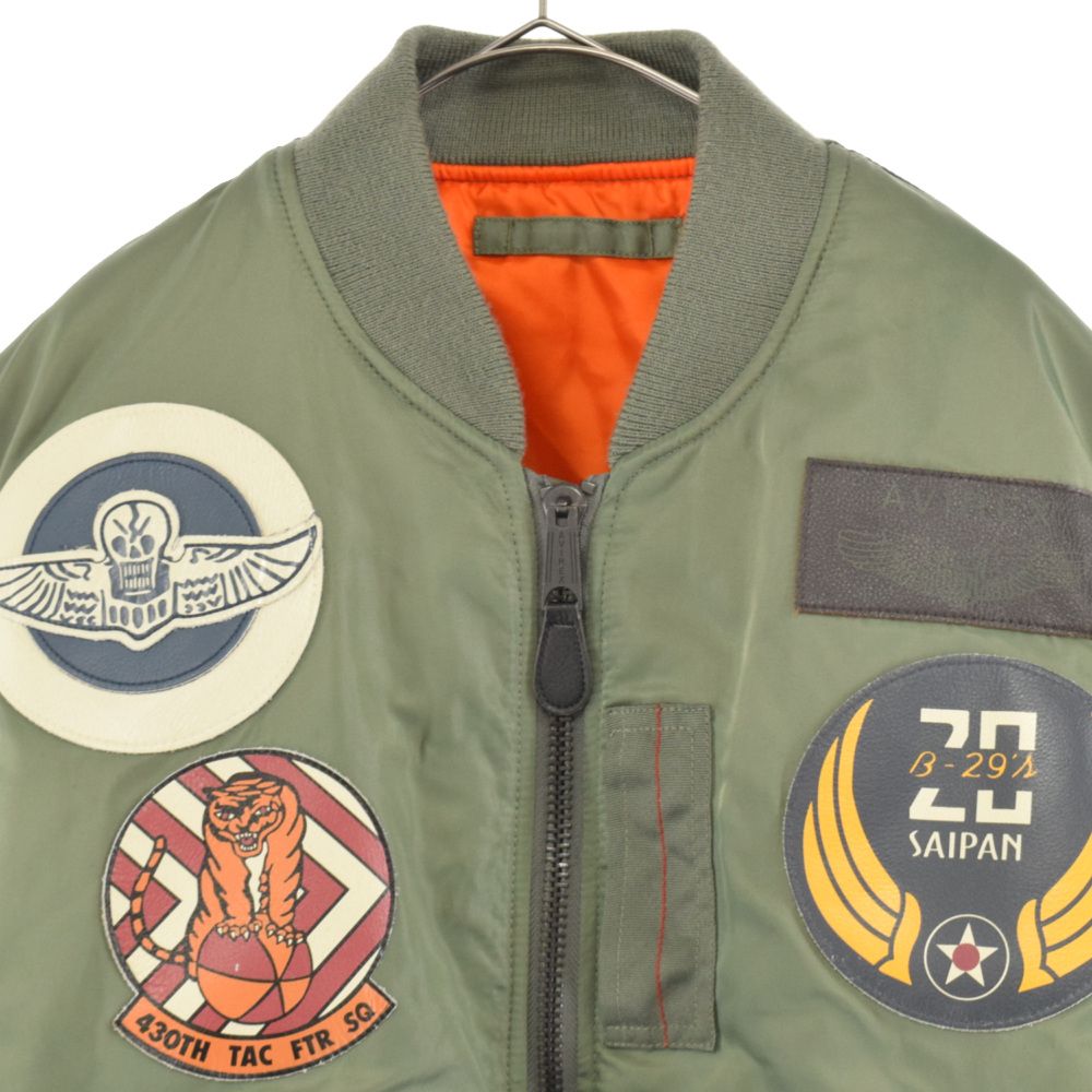 週末価格【トップガンマーベリック】MA-1 フライトジャケット オリーブ