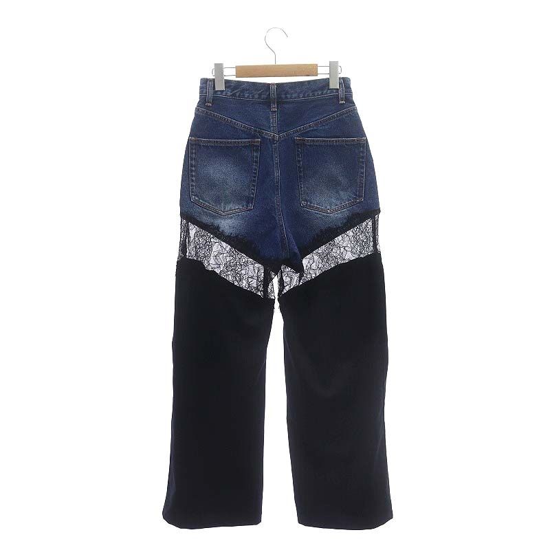 未使用プランクプロジェクトDenim Lace Blocking Pants36 Denim Lace Blocking Pants - PRE ORDER