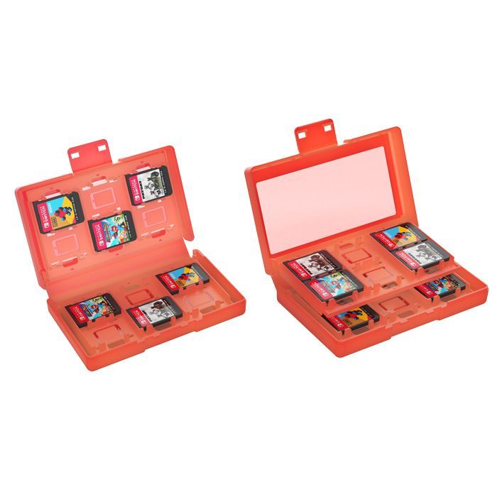 Nintendo Switch ソフト2本　ケース付き Nintendo Switch 2 カード ケース ソフトケース 大容量 24枚収納