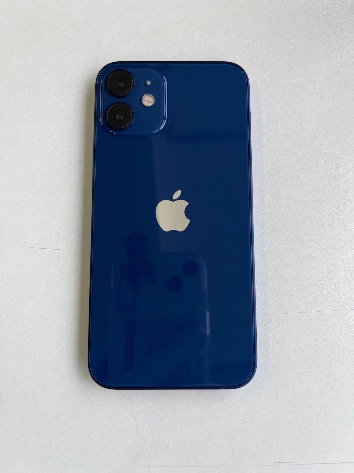 美品 iPhone 12 mini 64GB ブルー バッテリー100% MGAP3J/A - 7585