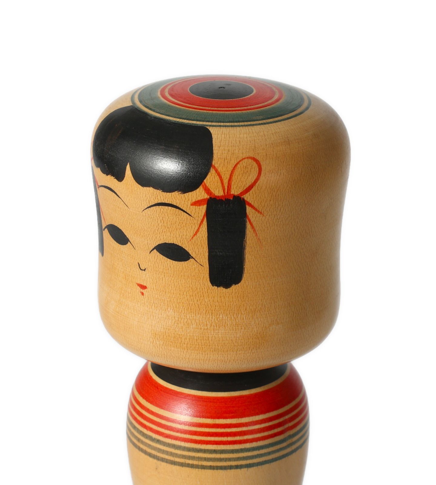 伝統こけし-南部系、松本鶴治（1922-)作、高さ24cm | antique Dento