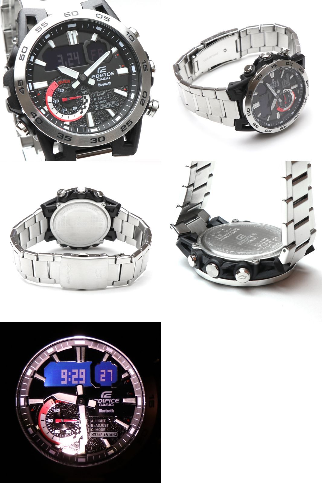 日本未発売モデル CASIO EDIFICE カシオ エディフィス ECB-40D-1A