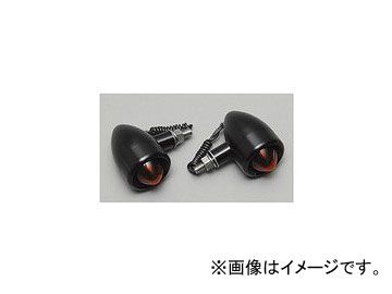 2輪 CF POSH グッドフェローズ アルミ削り出しウインカー 200552-BA チョッパーウインカー ブラックボディ/スモークレンズ 入数：1セット(左右)