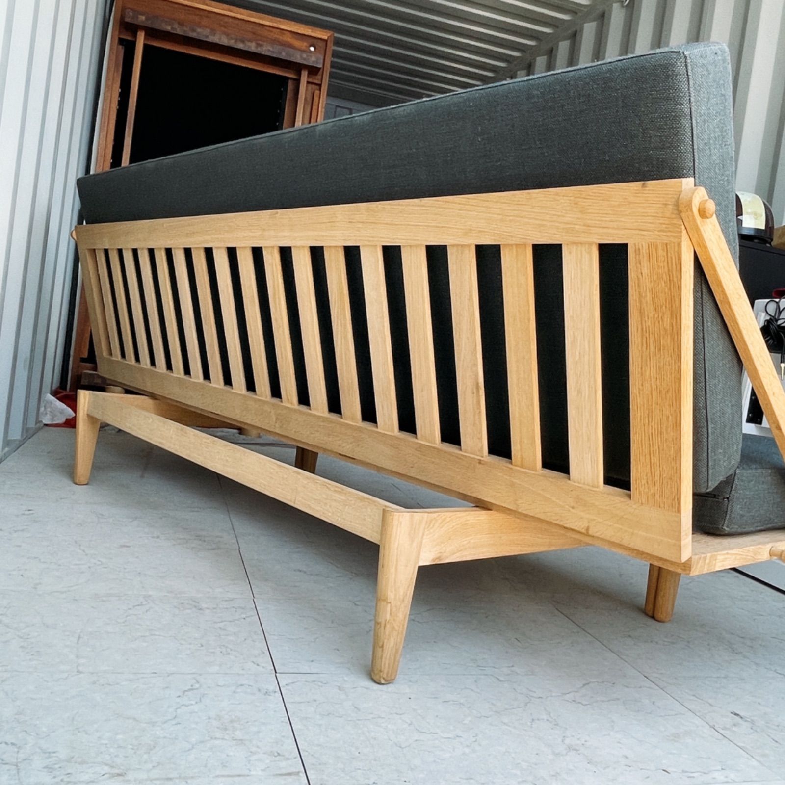 取付無料！ポール M. ヴォルダー デイベッド 北欧家具 天然木ソファ