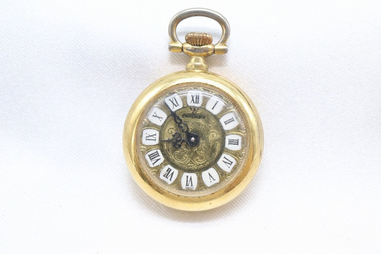 W261-57】動作品 CATOREX カトレックス 手巻き 懐中時計 - メルカリ