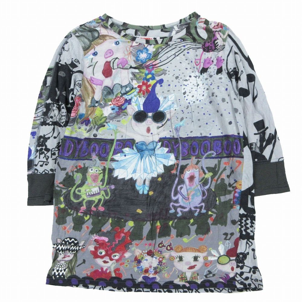 アルベロベロ ALBEROBELLO オレボレブラ 総柄 Tシャツ