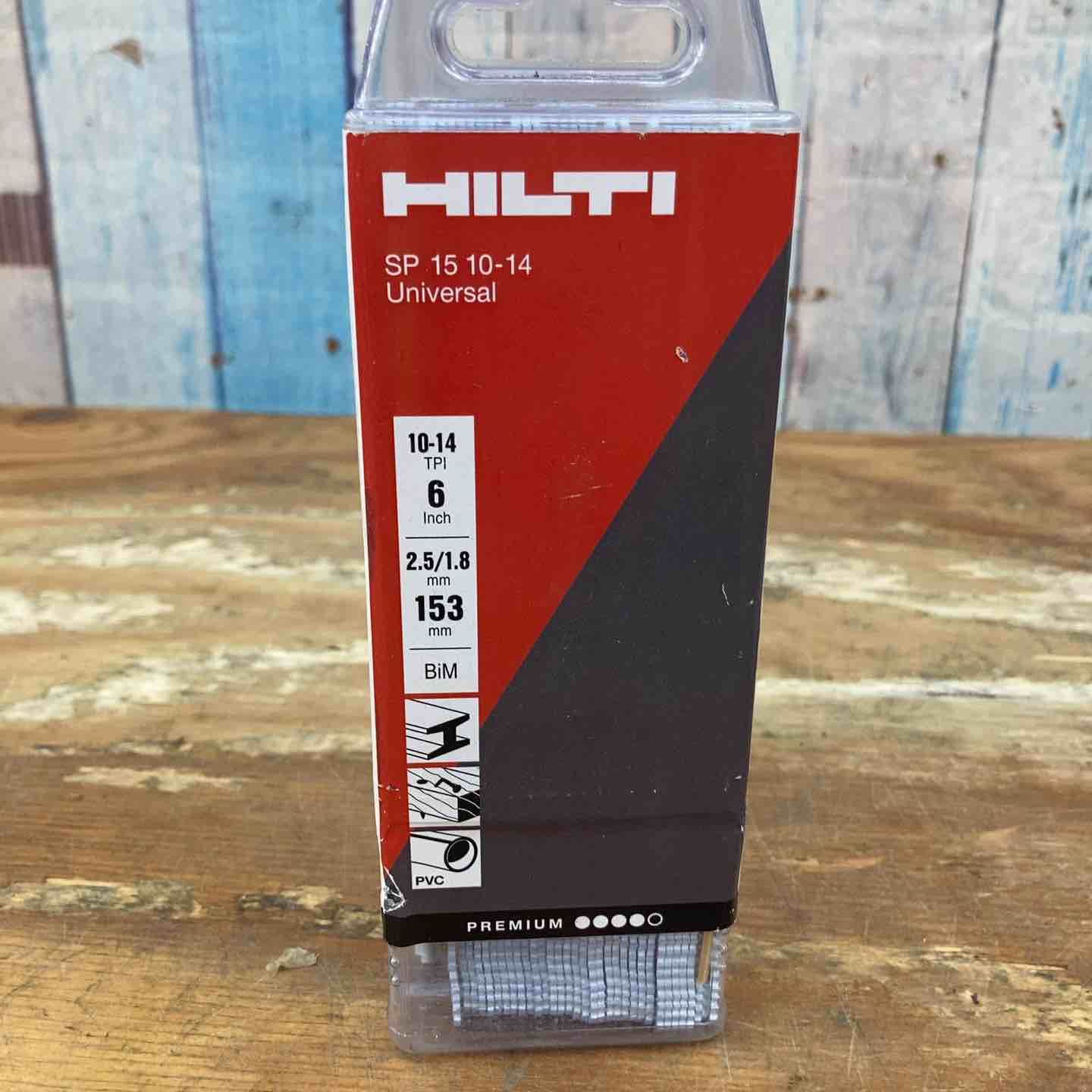 未使用品】ヒルティ/HILTI セーバーソーブレード SP15 10-14 35 未使用品】ヒルティ/HILTI セーバーソーブレード SP15 10-14 35