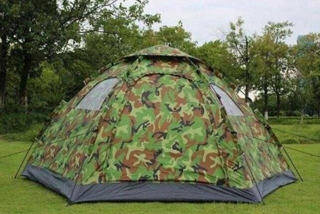 キャンプワンタッチテントUVカットアウトドア用品5～8人用入口2窓4WP今週注目