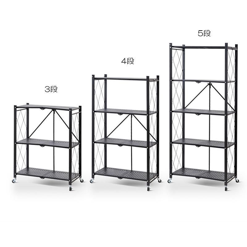 メタルラック キャスター付き 3段 黒　植物育成棚 ※直接受け渡しのみ メタルラック キャスター付き 3段 黒 植物育成棚 ※直接受け渡しのみ