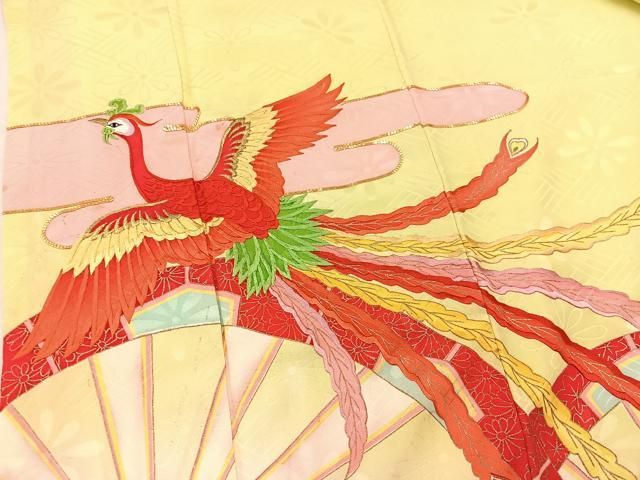 十三参り 子供 平和屋着物∵女の子 駒刺繍 金彩 祝着 孔雀花文 暈し染め 逸品 飾花文 女の子 絞り DAAR6475ma 金銀彩 平和屋着物□極上 祝着・長襦袢(無双仕立て)セット